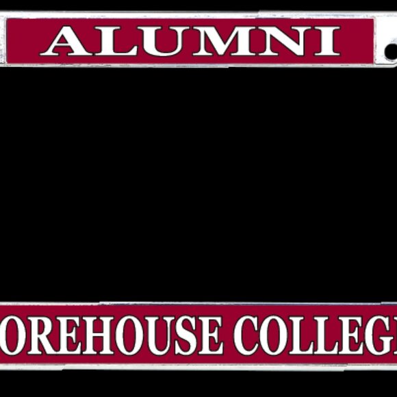 Morehouse College Alumni Metal License Plate Frame (Officially Licensed Product) - Picture 1 of 2